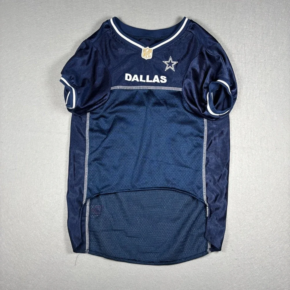 Dallas Cowboys Dog Jersey Shirt Size XL NFL  Football Pet Merchandise Blue